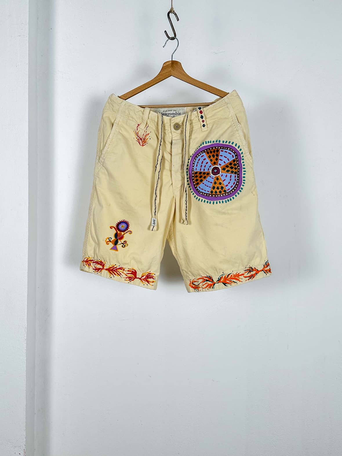 Hand sale painted refurbished shorts!