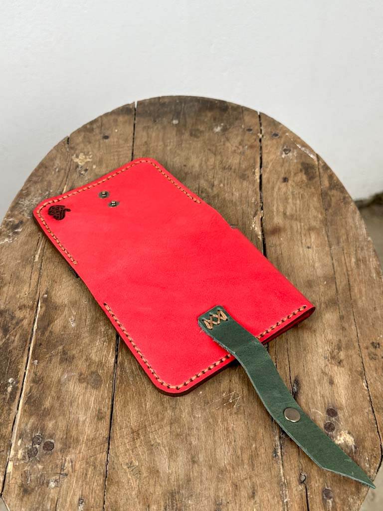Bright Red Wallet