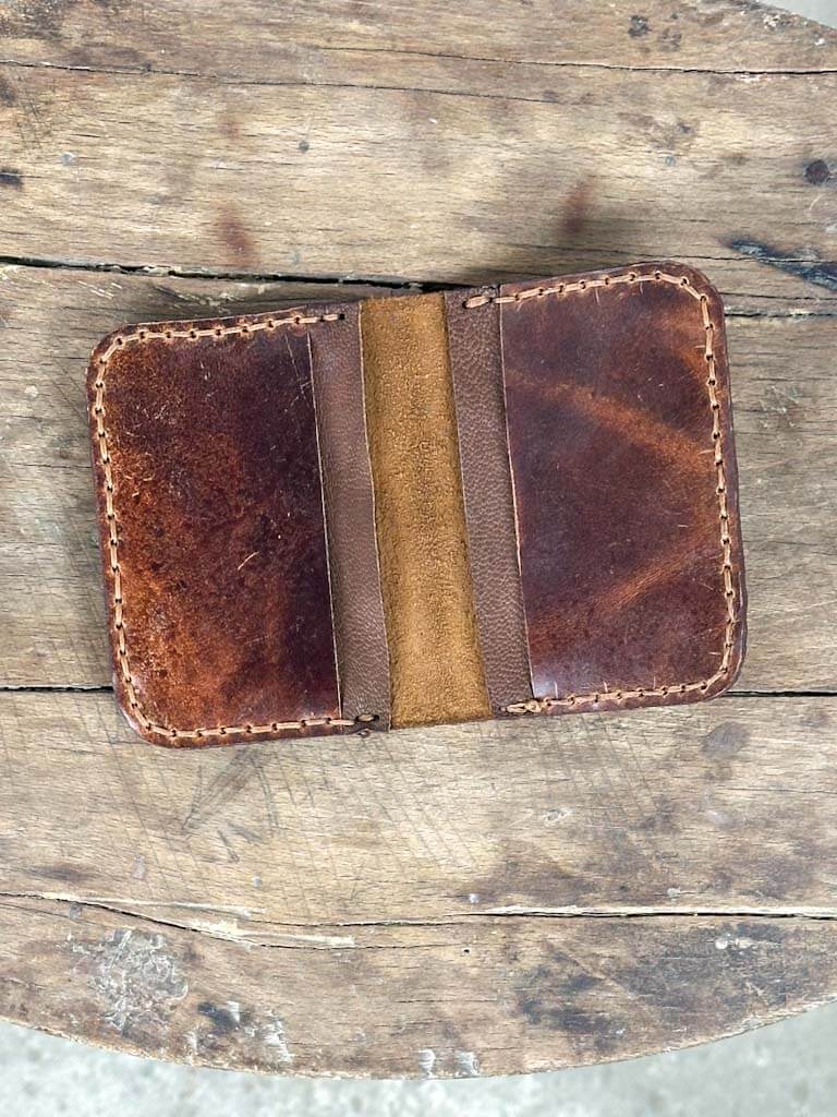 Brown Leather Card Holder
