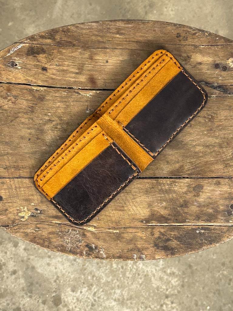Dark Brown Leather Wallet