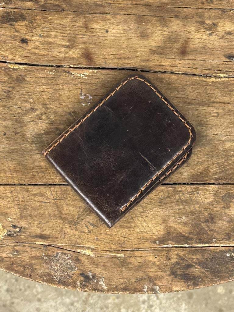 Dark Brown Leather Wallet