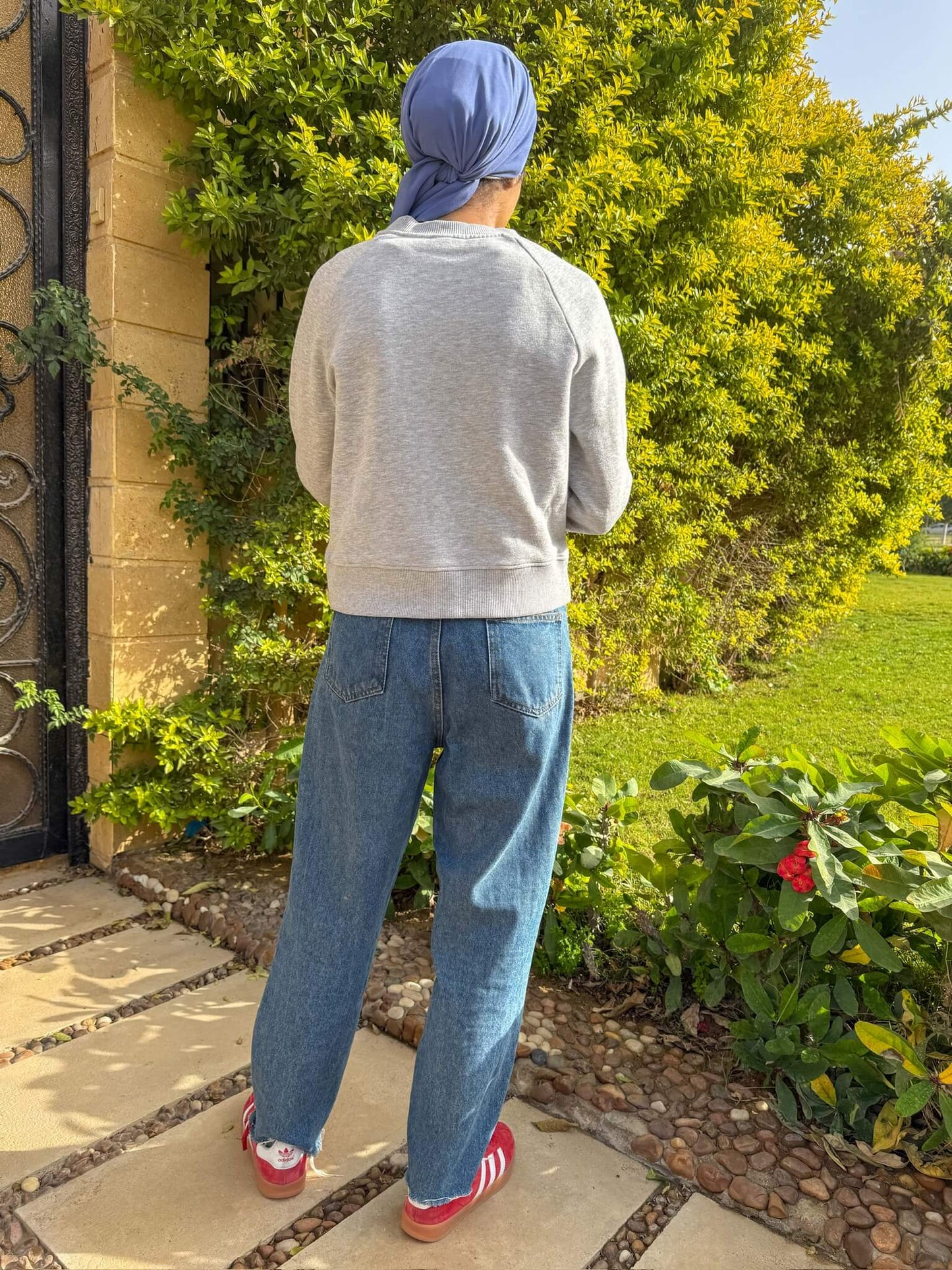 Nut sky goddess hand painted jeans
