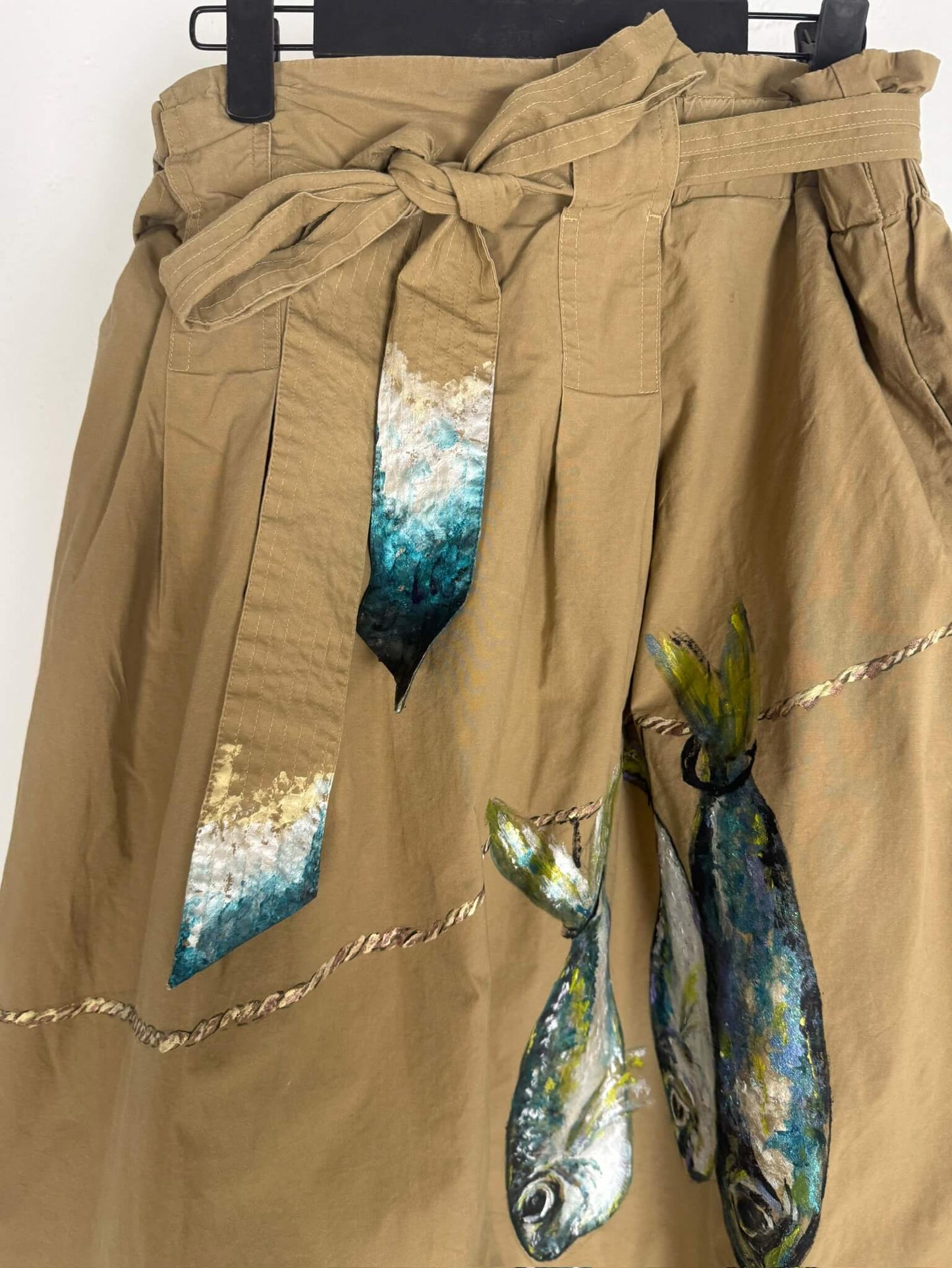 Handpainted Fish Skirt