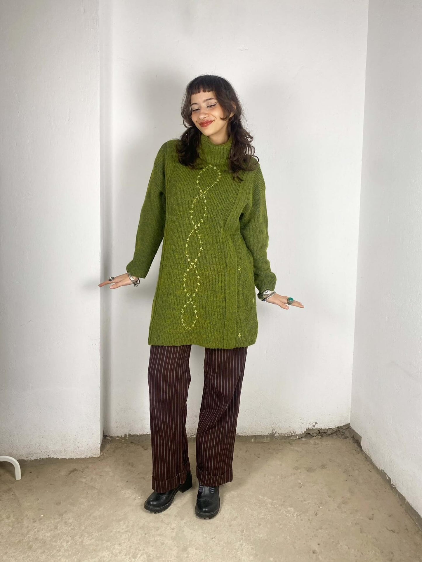 Green Vintage Sweater