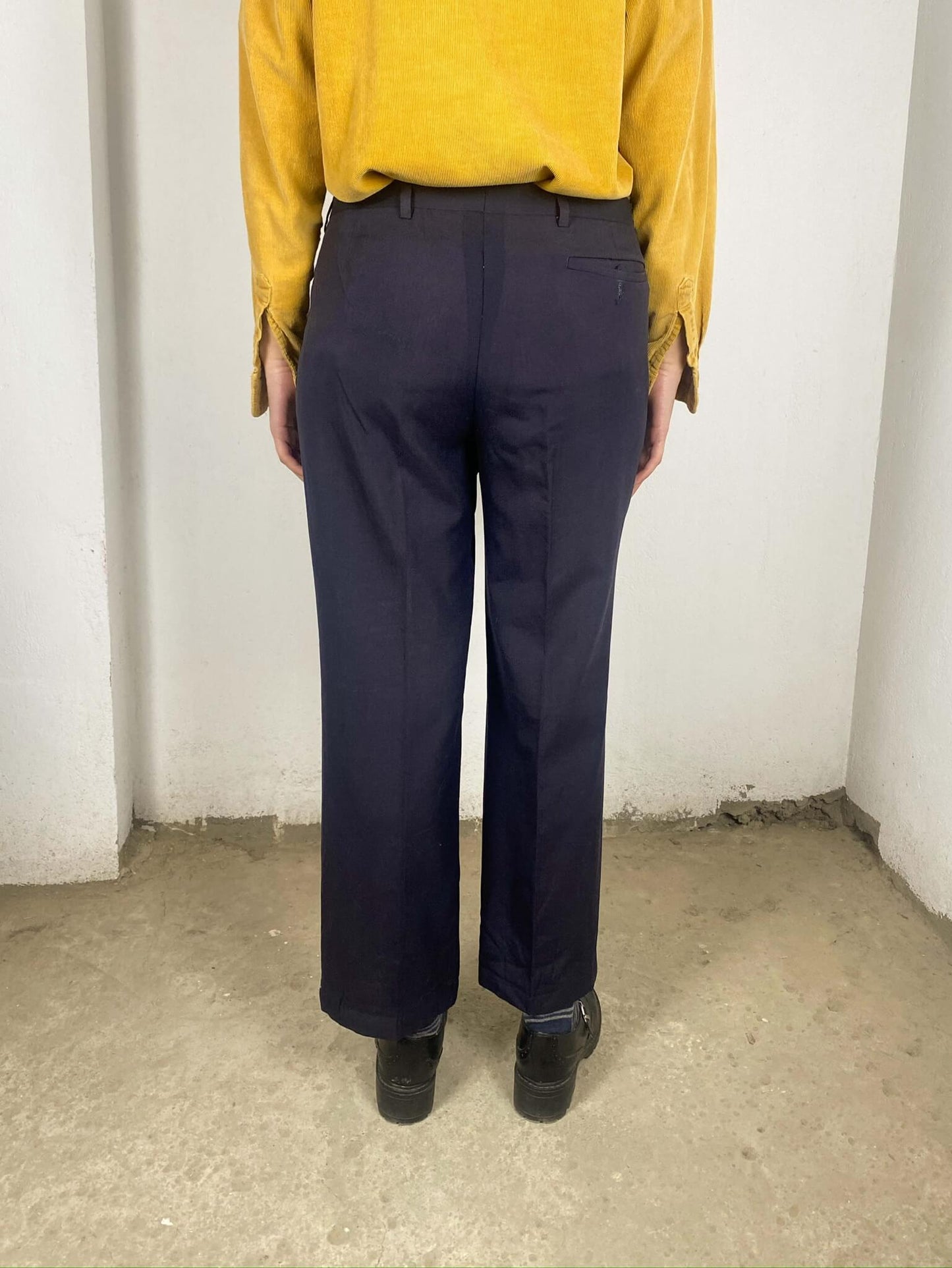 Vintage Navy Blue Pants