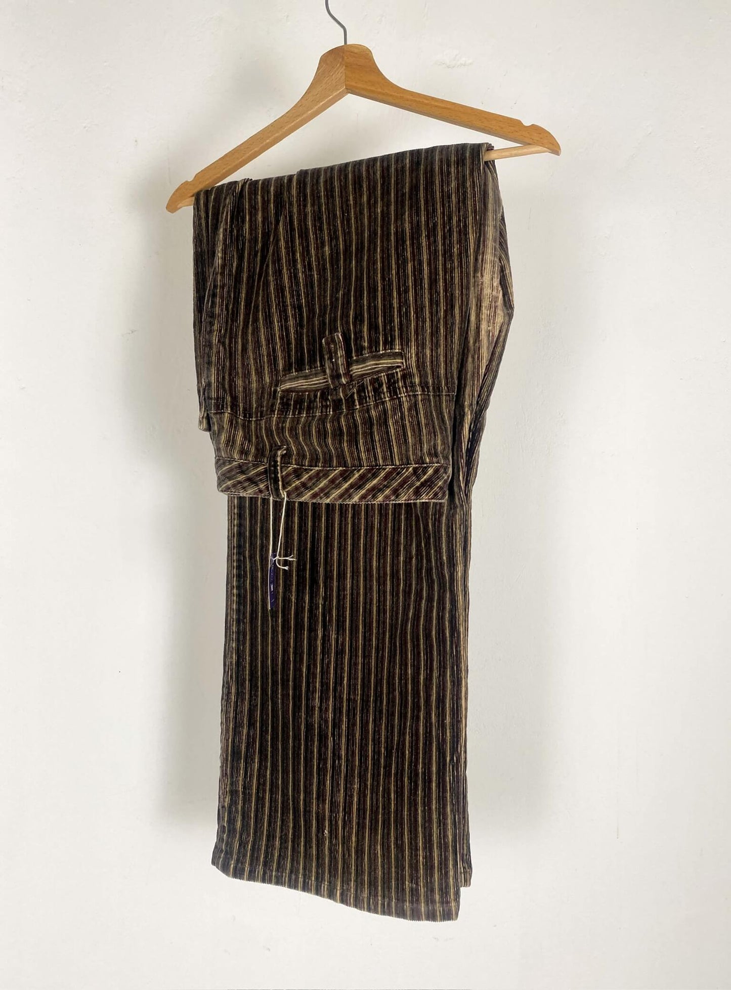 Striped Brown Vintage Pants