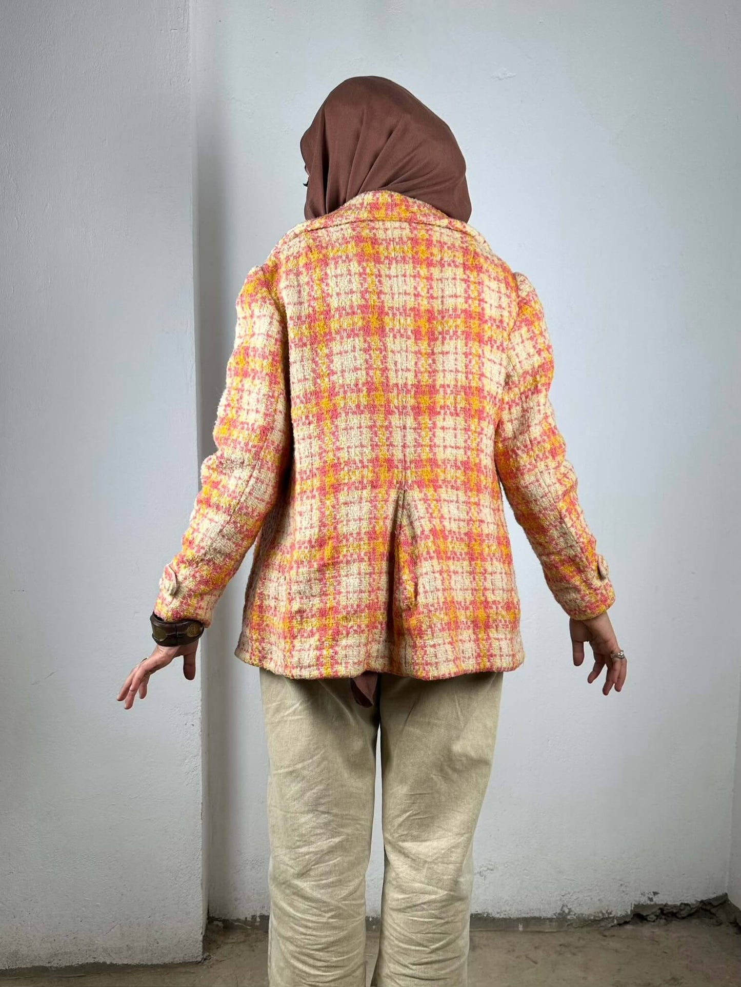 Colourful vintage blazer