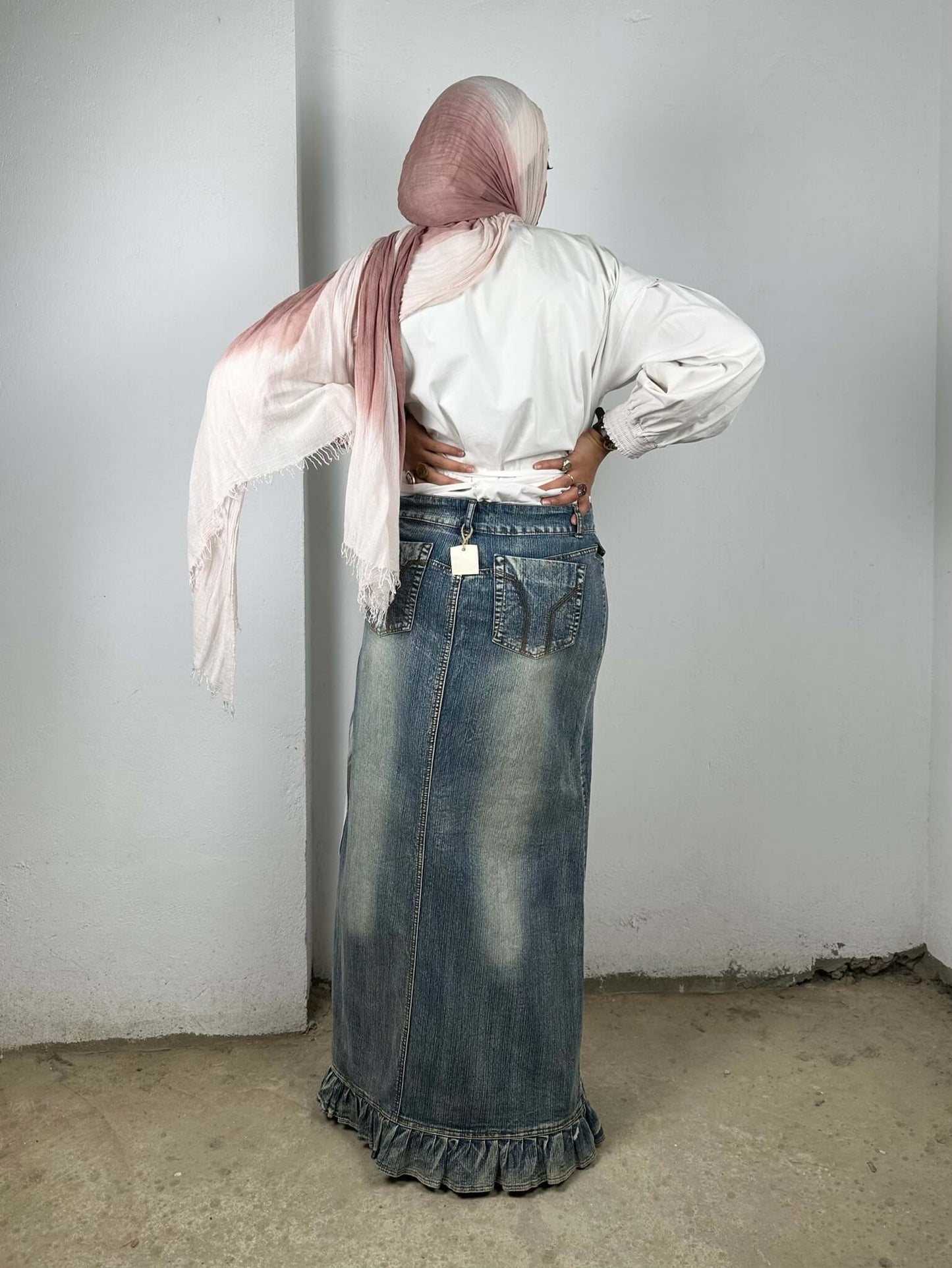 Vintage Denim Skirt