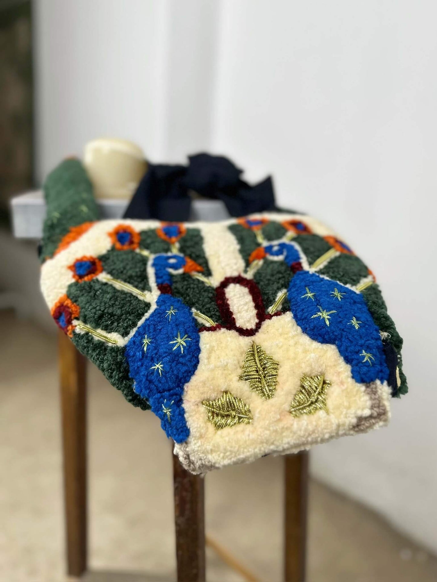 Peacock vest