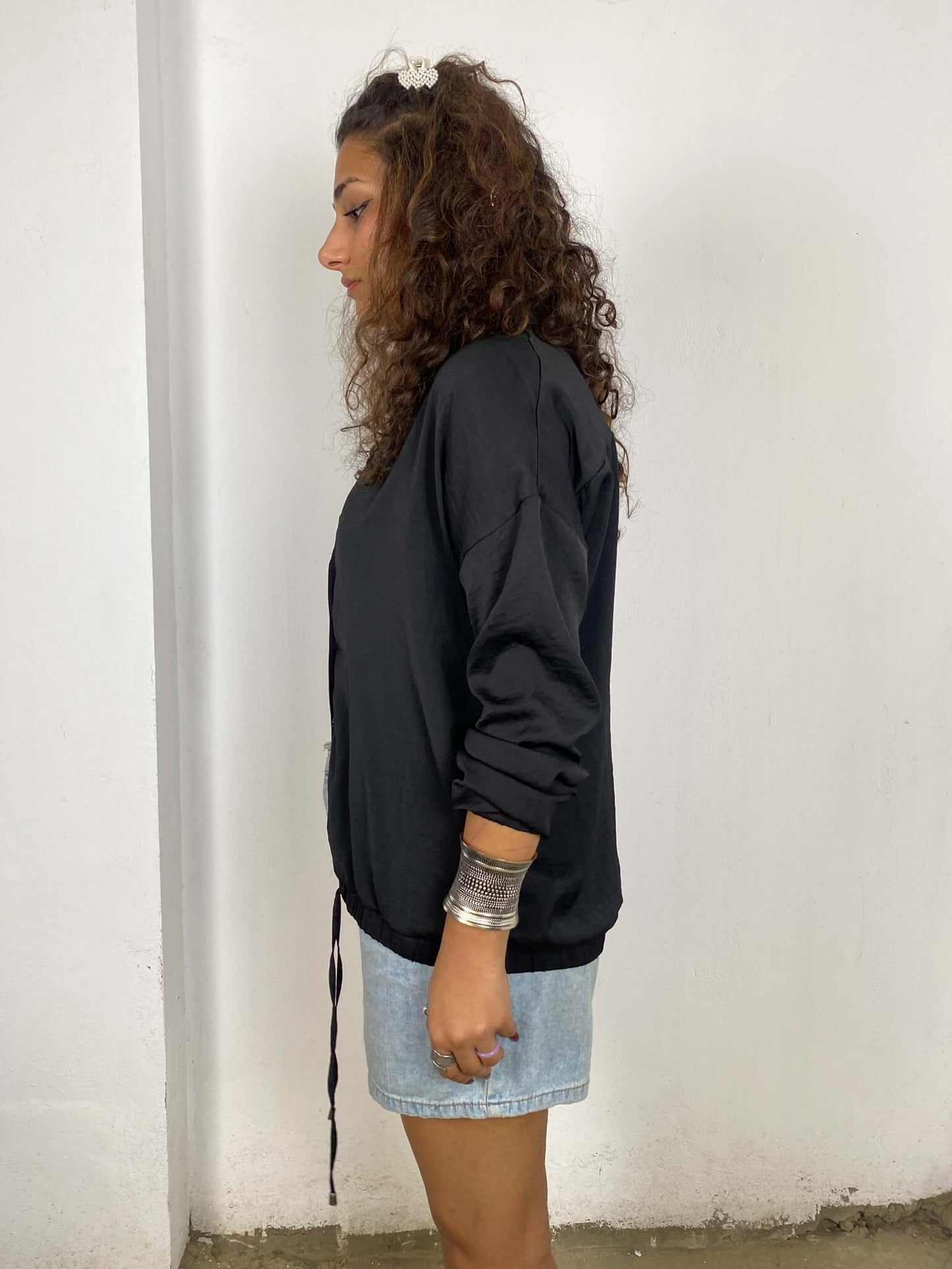 Black Button-up Shirt
