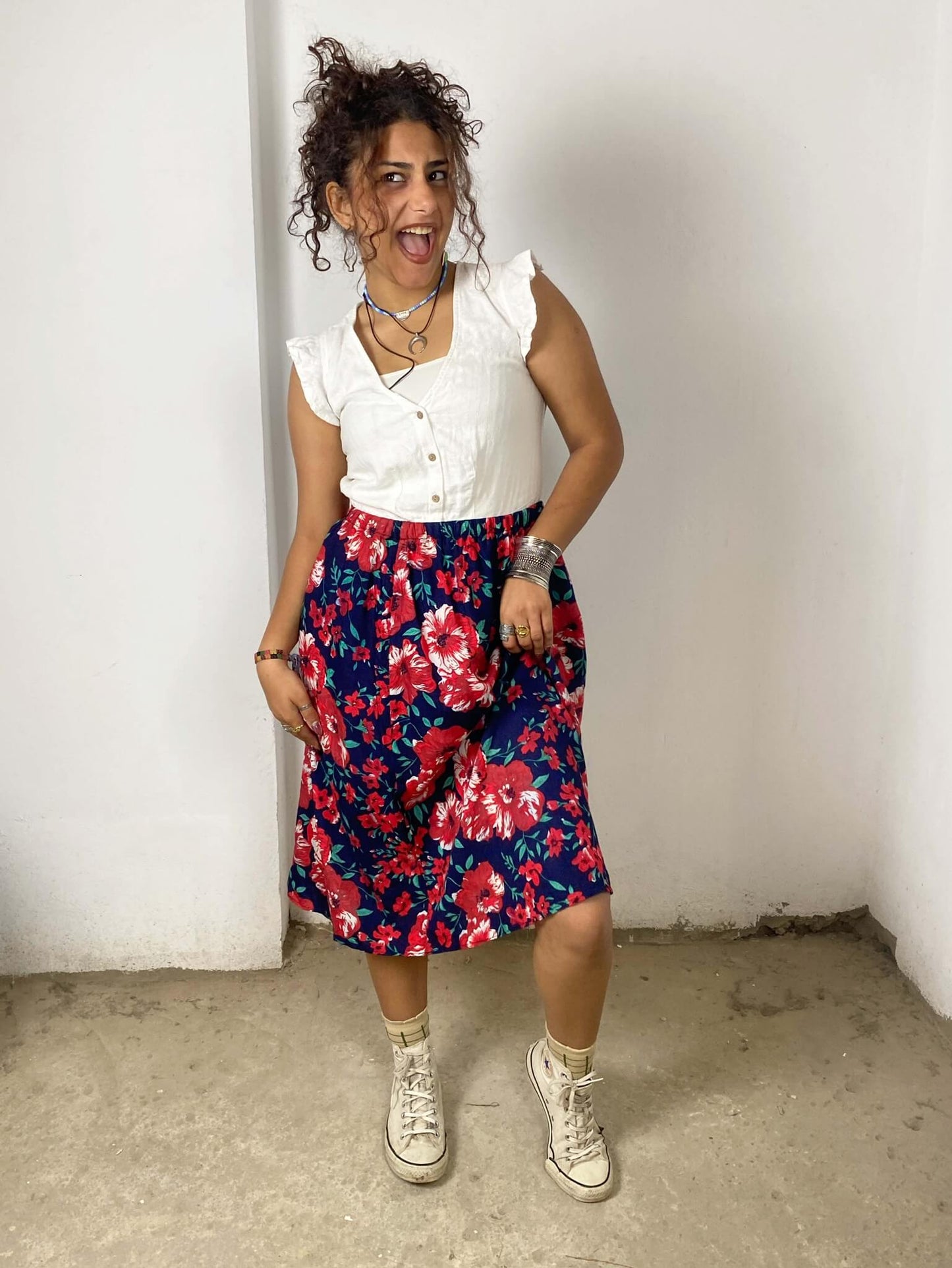 Floral Vintage Skirt