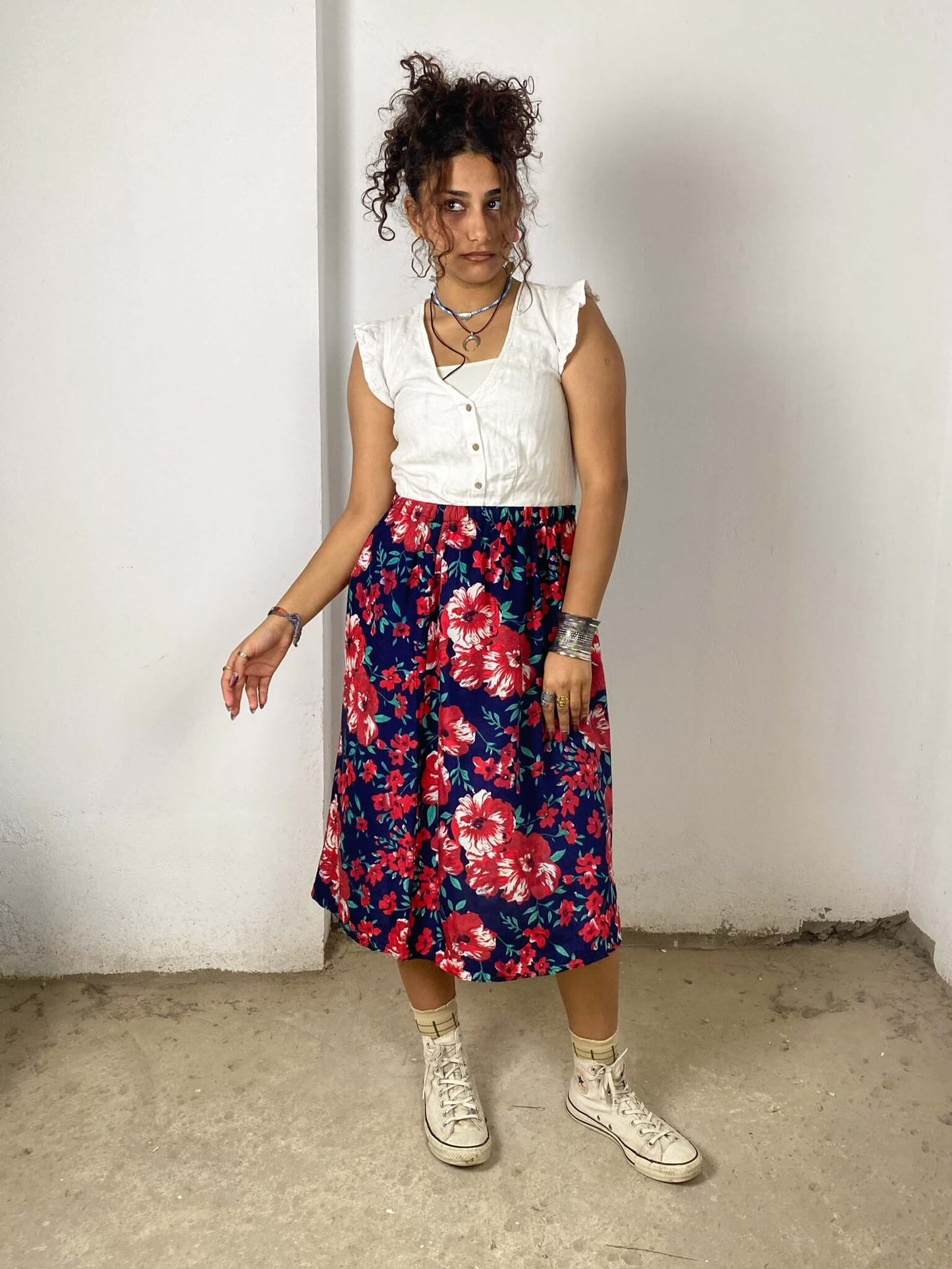 Floral Vintage Skirt