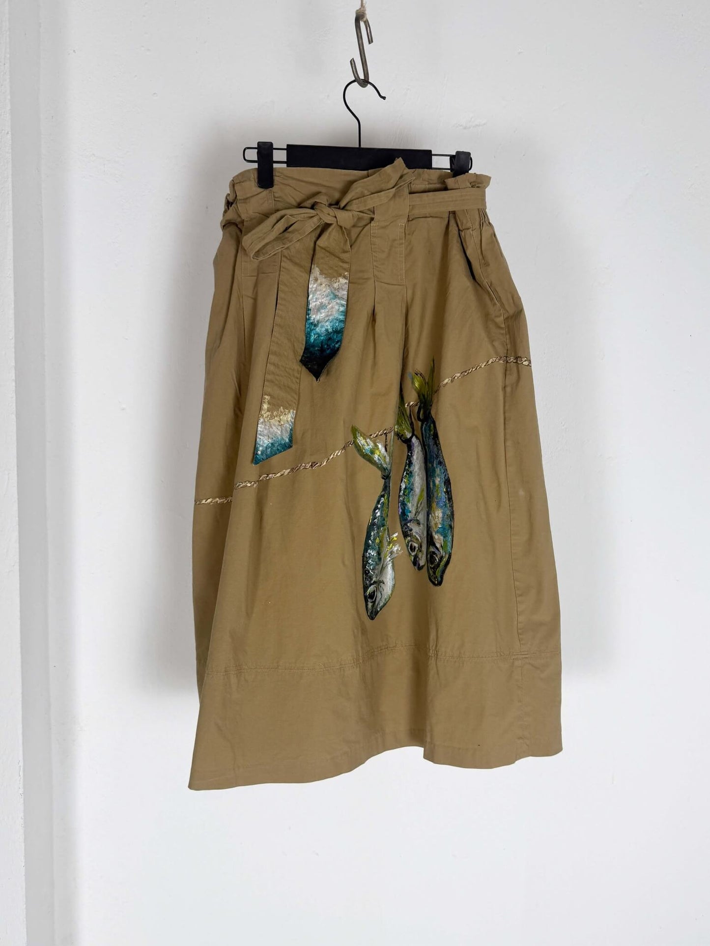 Handpainted Fish Skirt
