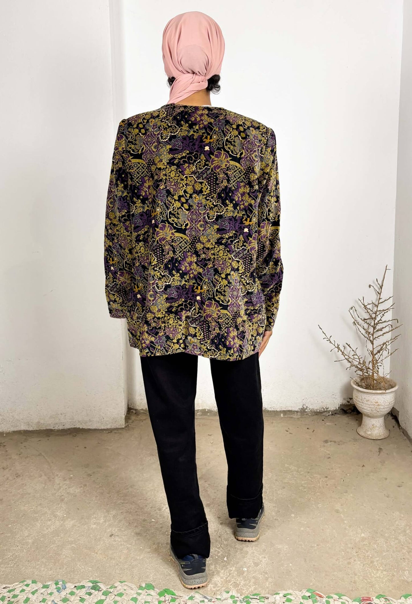Patterned Vintage Blazer
