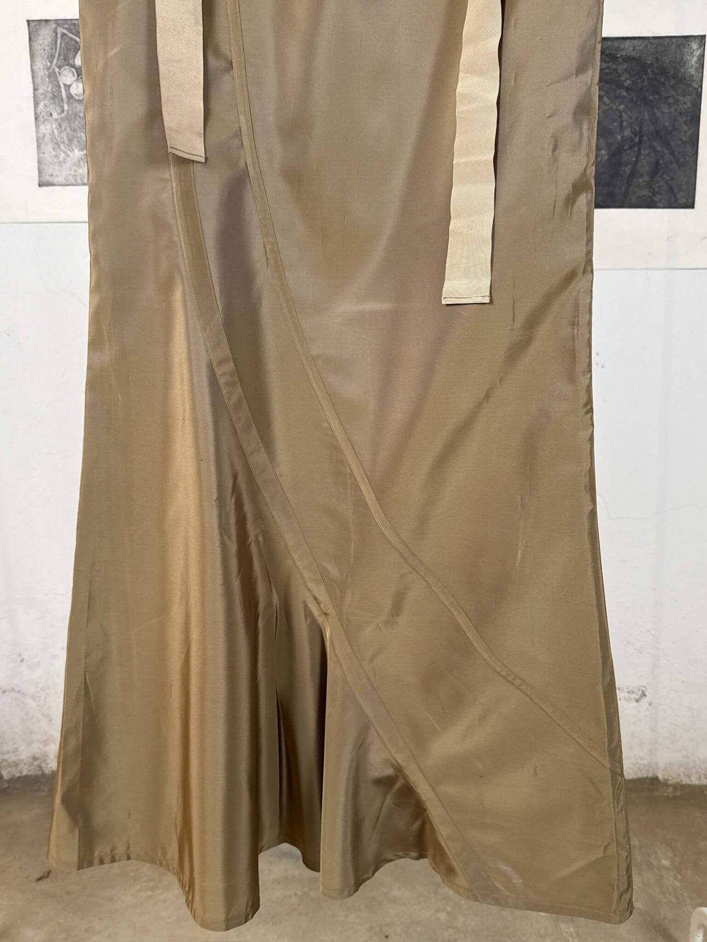 Olive Green Maxi Skirt