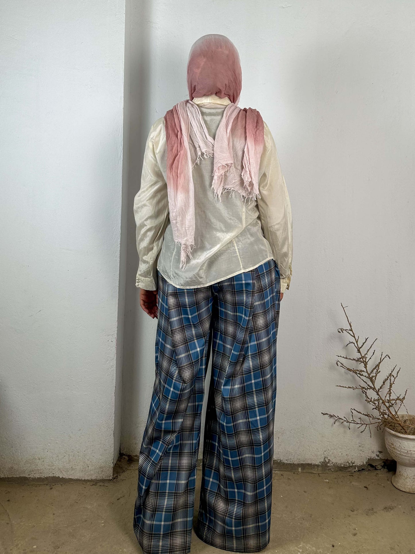 Off-White Silk Vintage Shirt