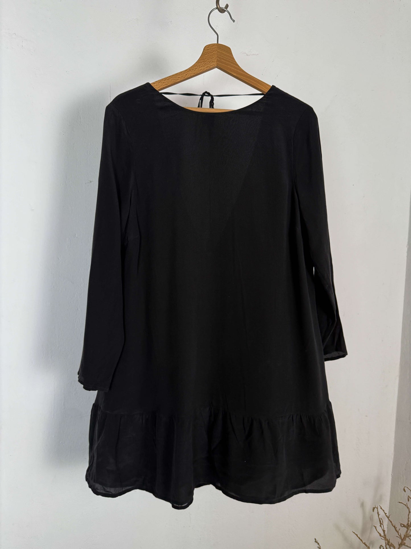 Black Silk Blouse
