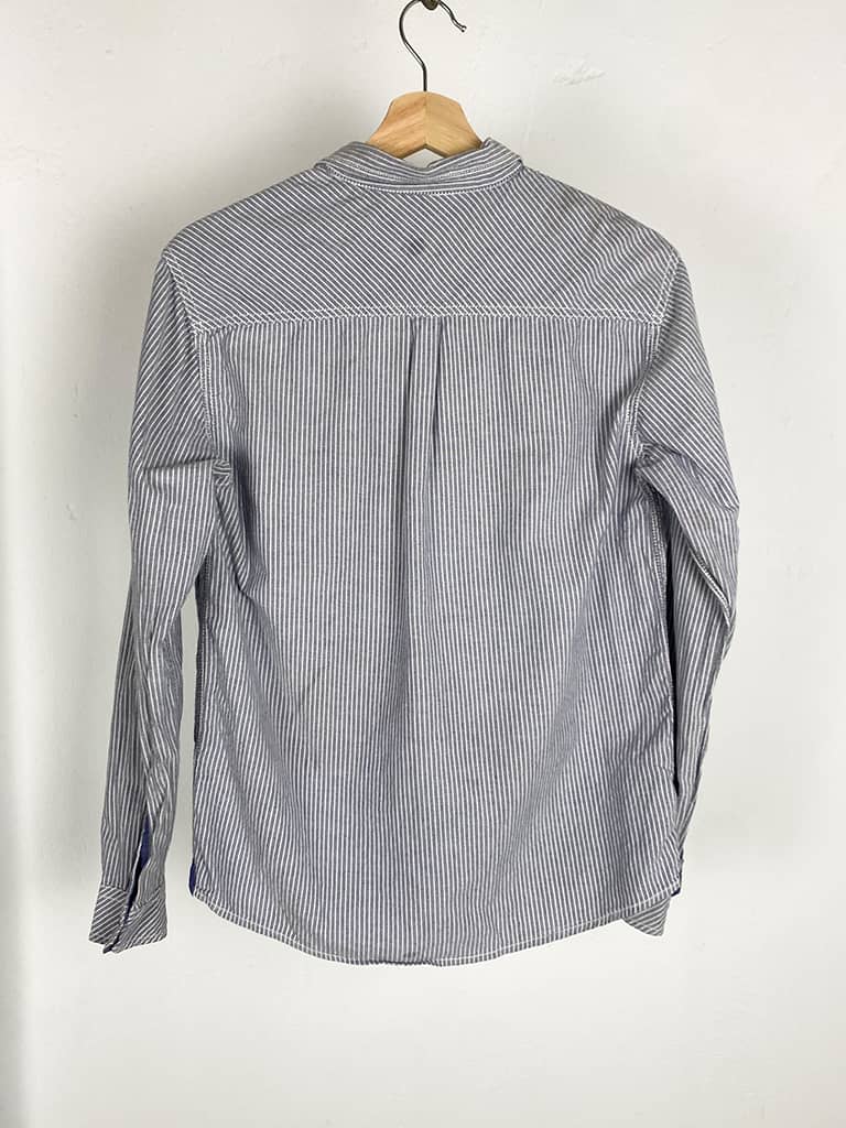 Striped Long Sleeved Button Down Shirt