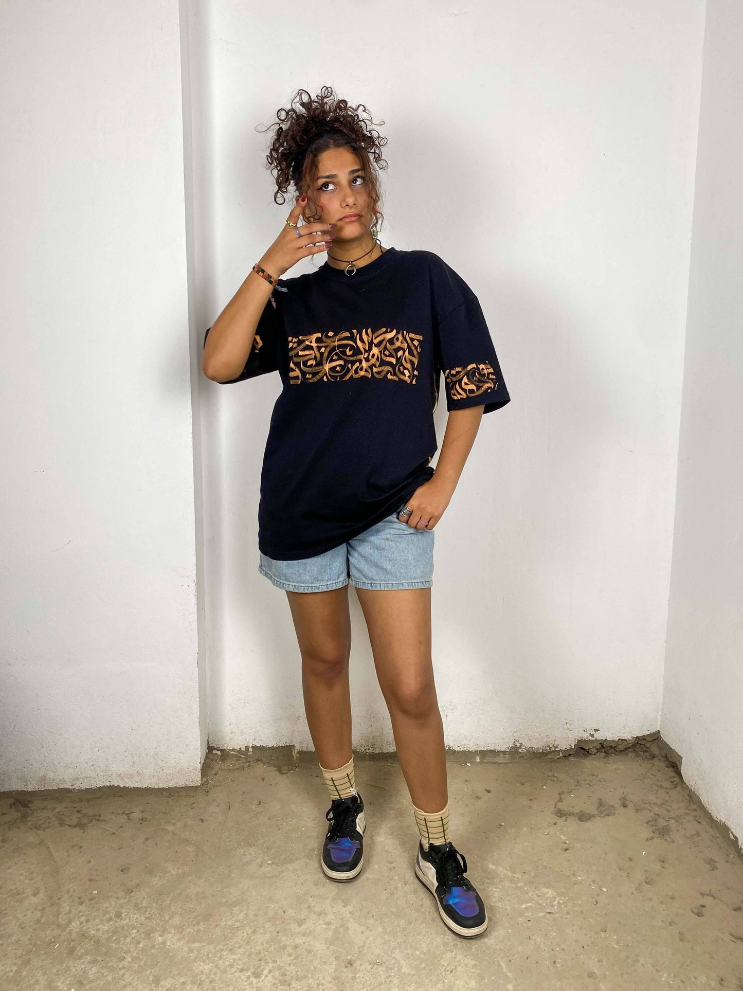 Calligraphy Handpainted T-shirt