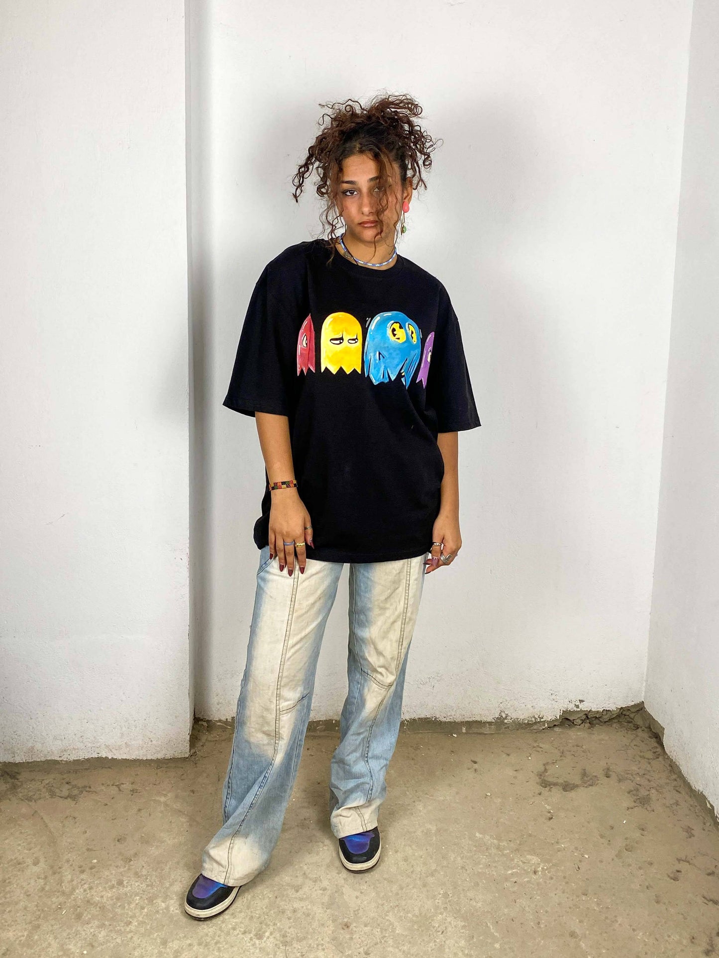 Pacman Handpainted T-shirt