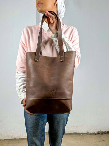 Genuine Leather Tote Bag