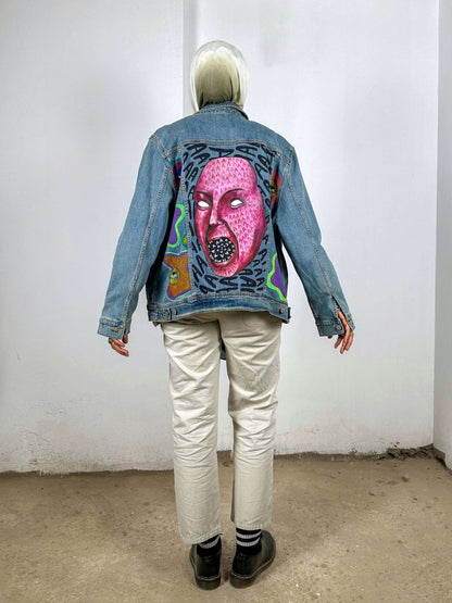 Face Off Hand Painted Jacket