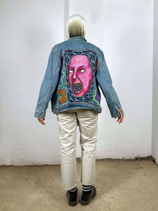 Face Off Hand Painted Jacket