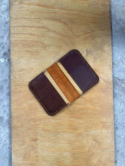 Brown Leather Card Holder