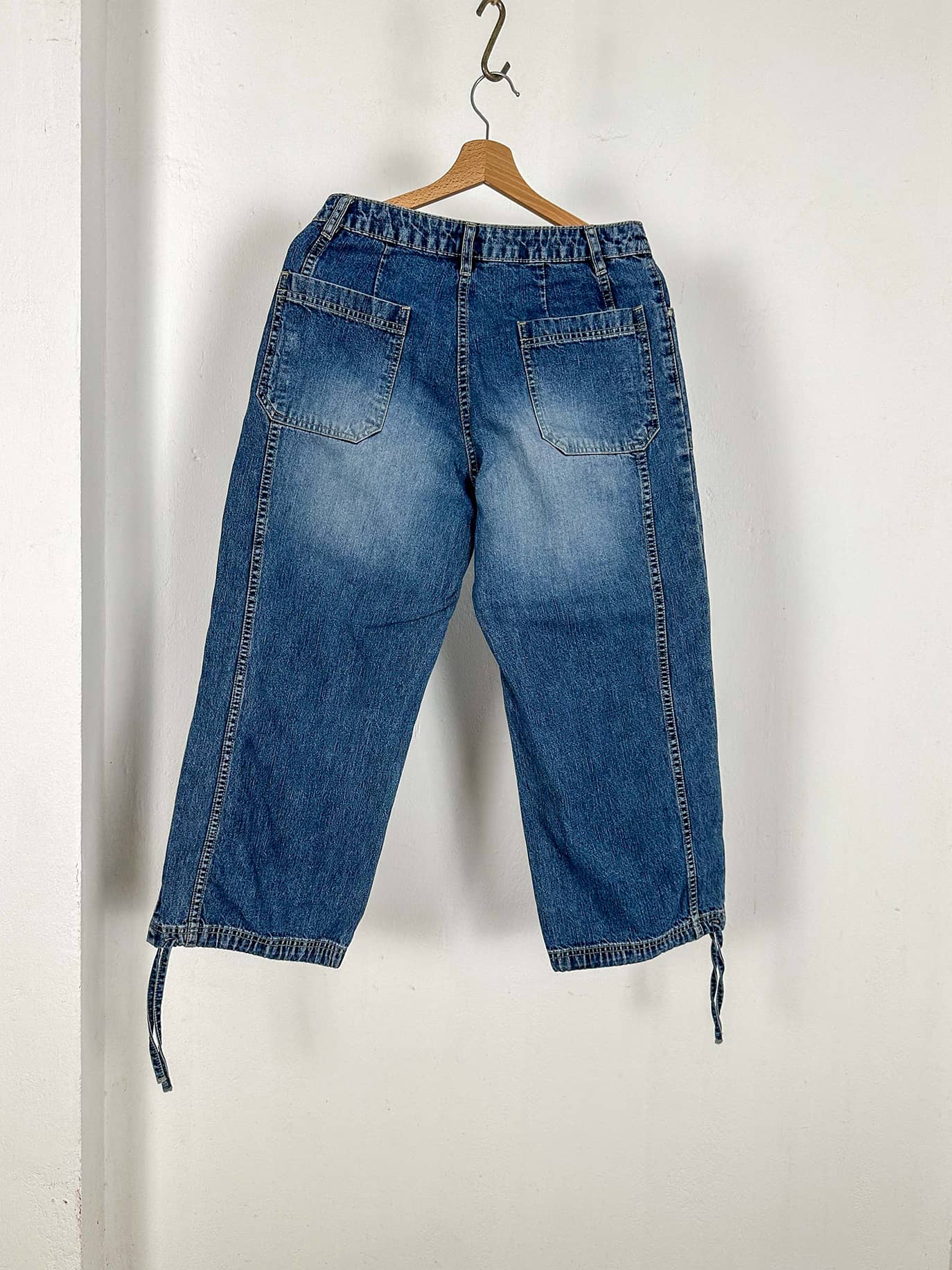 100% Cotton Denim Capris