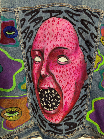 Face Off Hand Painted Jacket