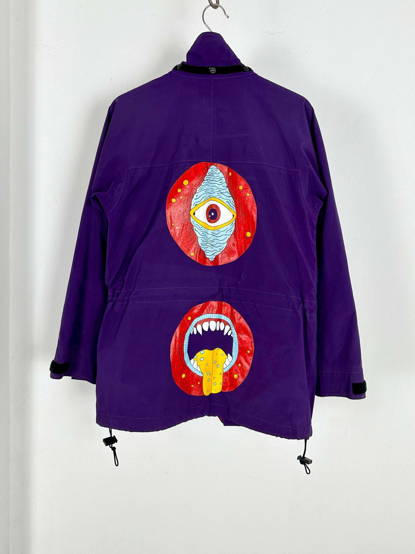 LCD Hand Painted Wind Breaker