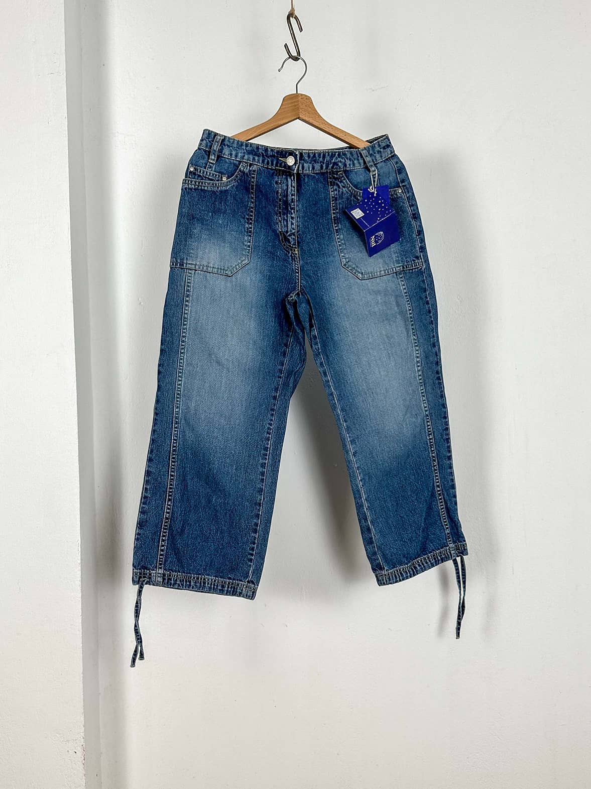 100% Cotton Denim Capris