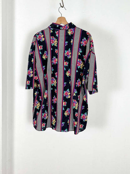 Short Sleeved Vintage Funky Shirt