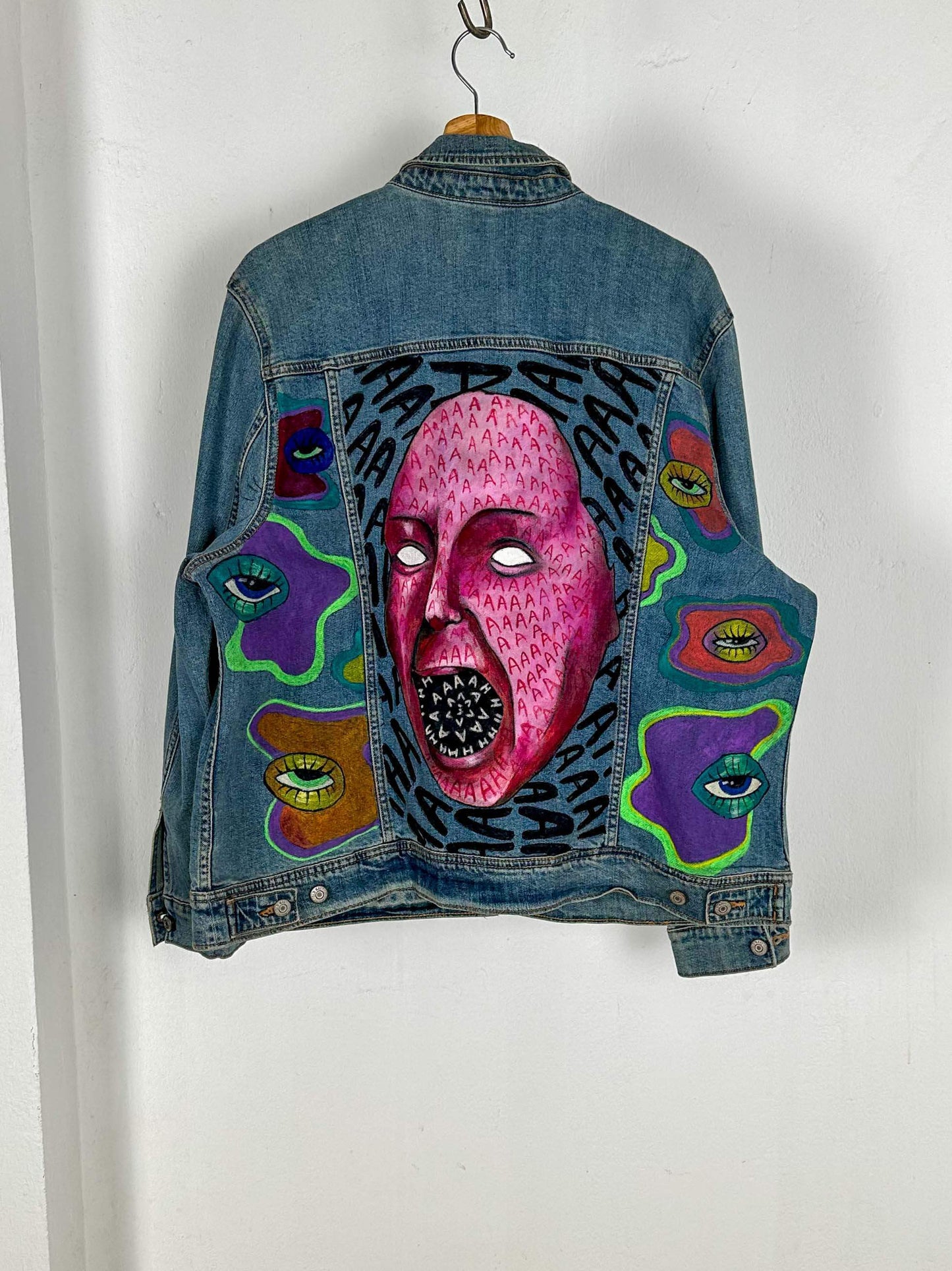 Face Off Hand Painted Jacket