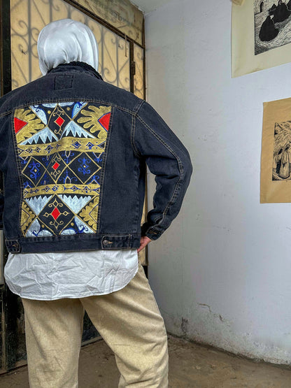 Dajestan Kaitag Hand Painted Jacket