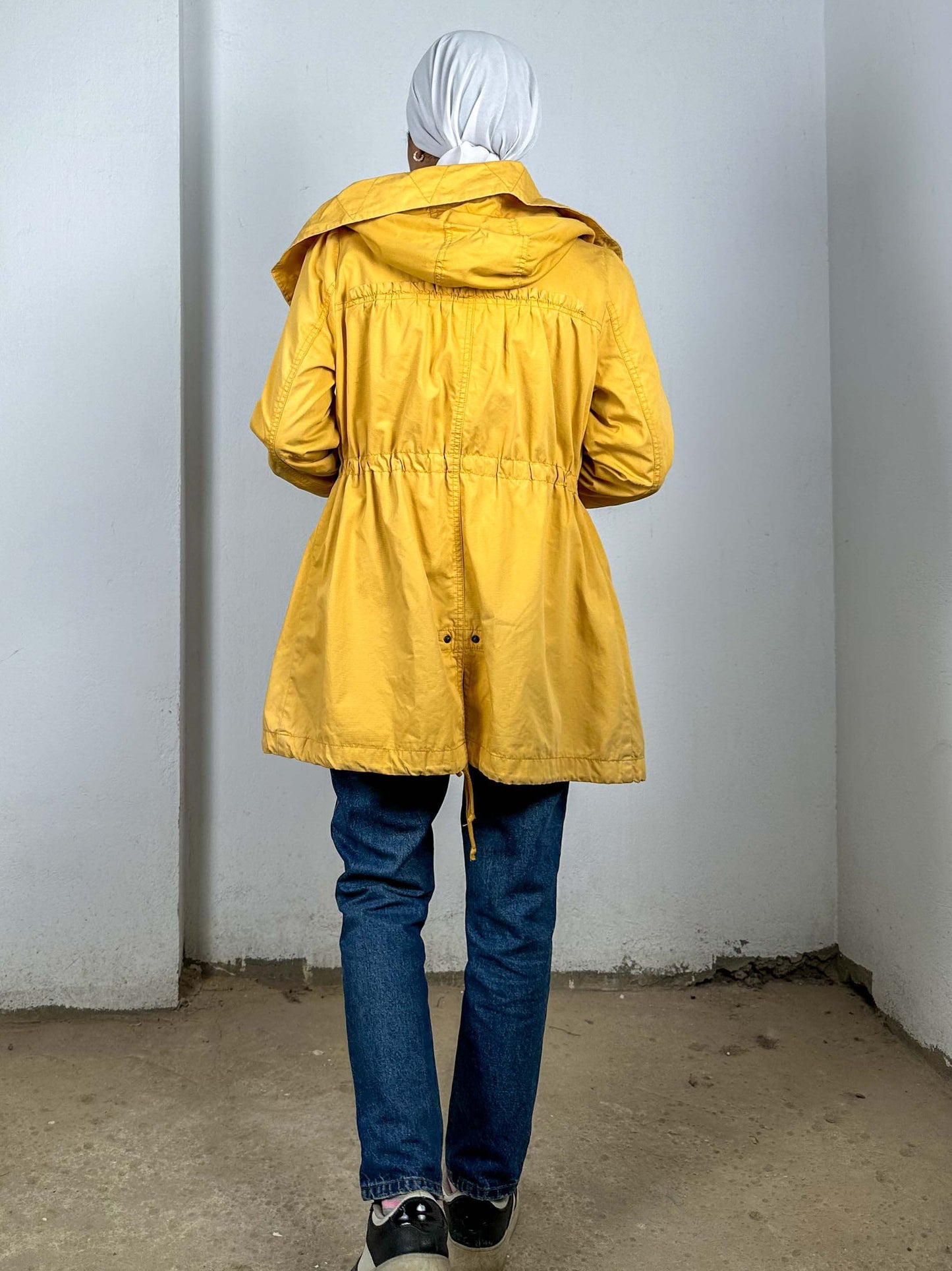 Bright Yellow Coat