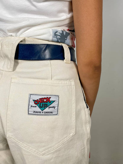 Off-white Vintage High Waisted Jeans