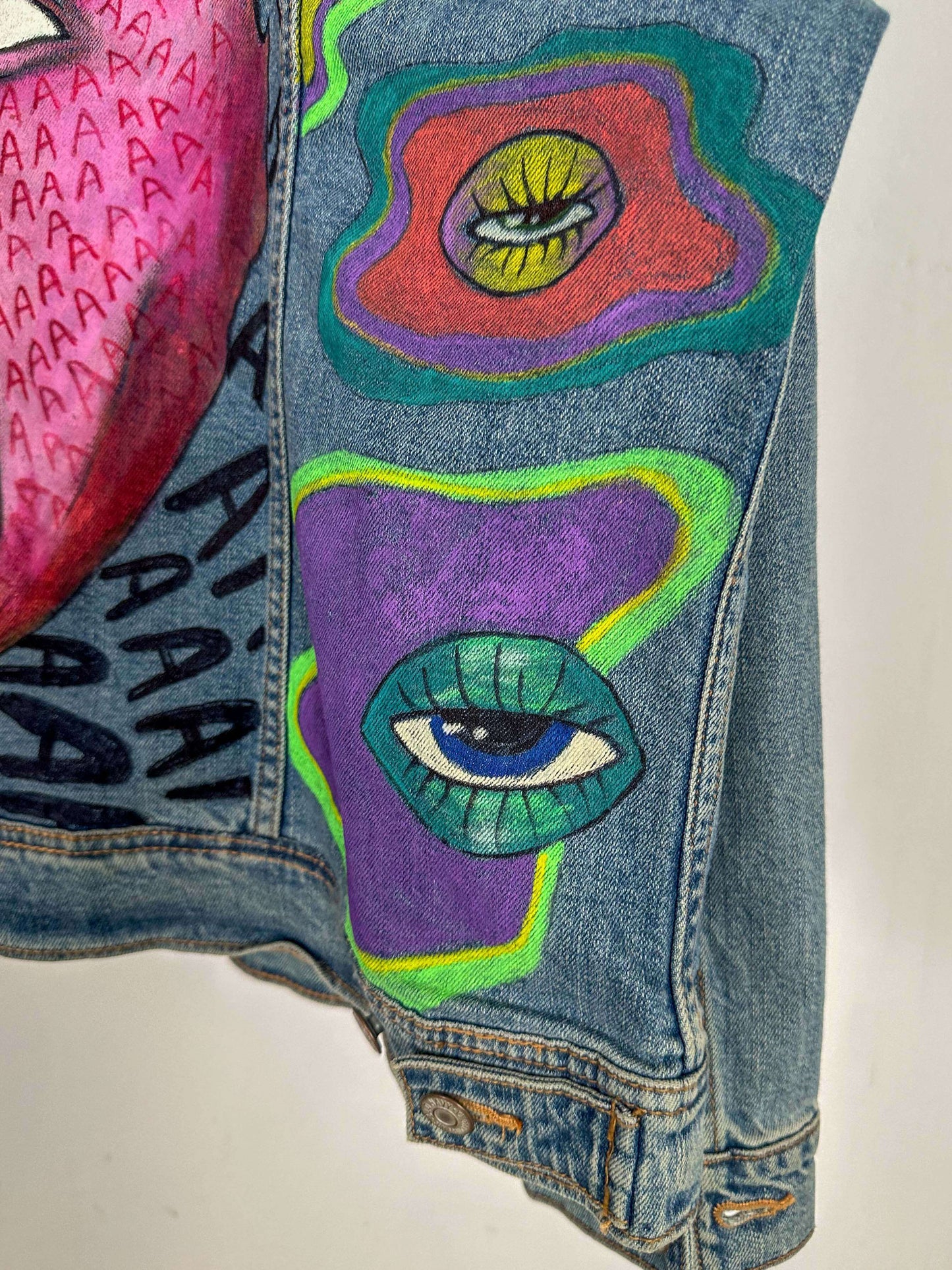 Face Off Hand Painted Jacket