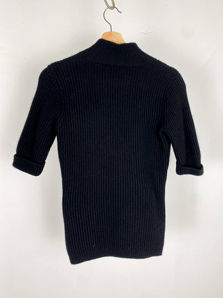 Black Short Sleeved Ralph Lauren Sweater