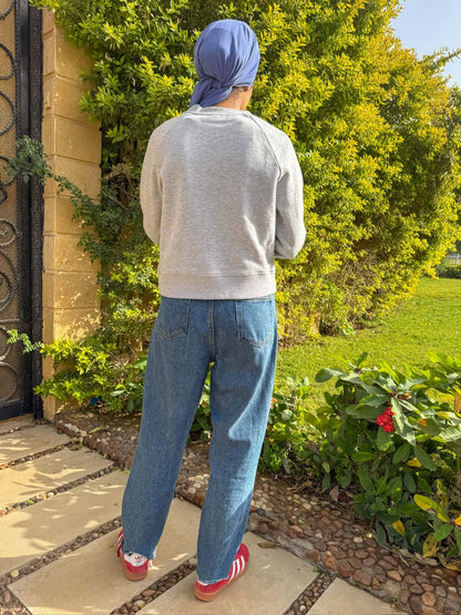 Nut sky goddess hand painted jeans