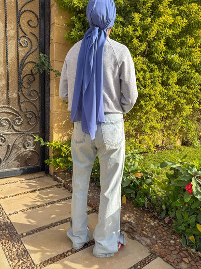 Persian hand painted jeans