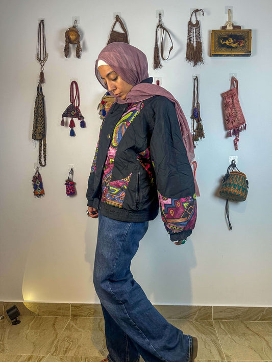 Colorful unisex wind breaker