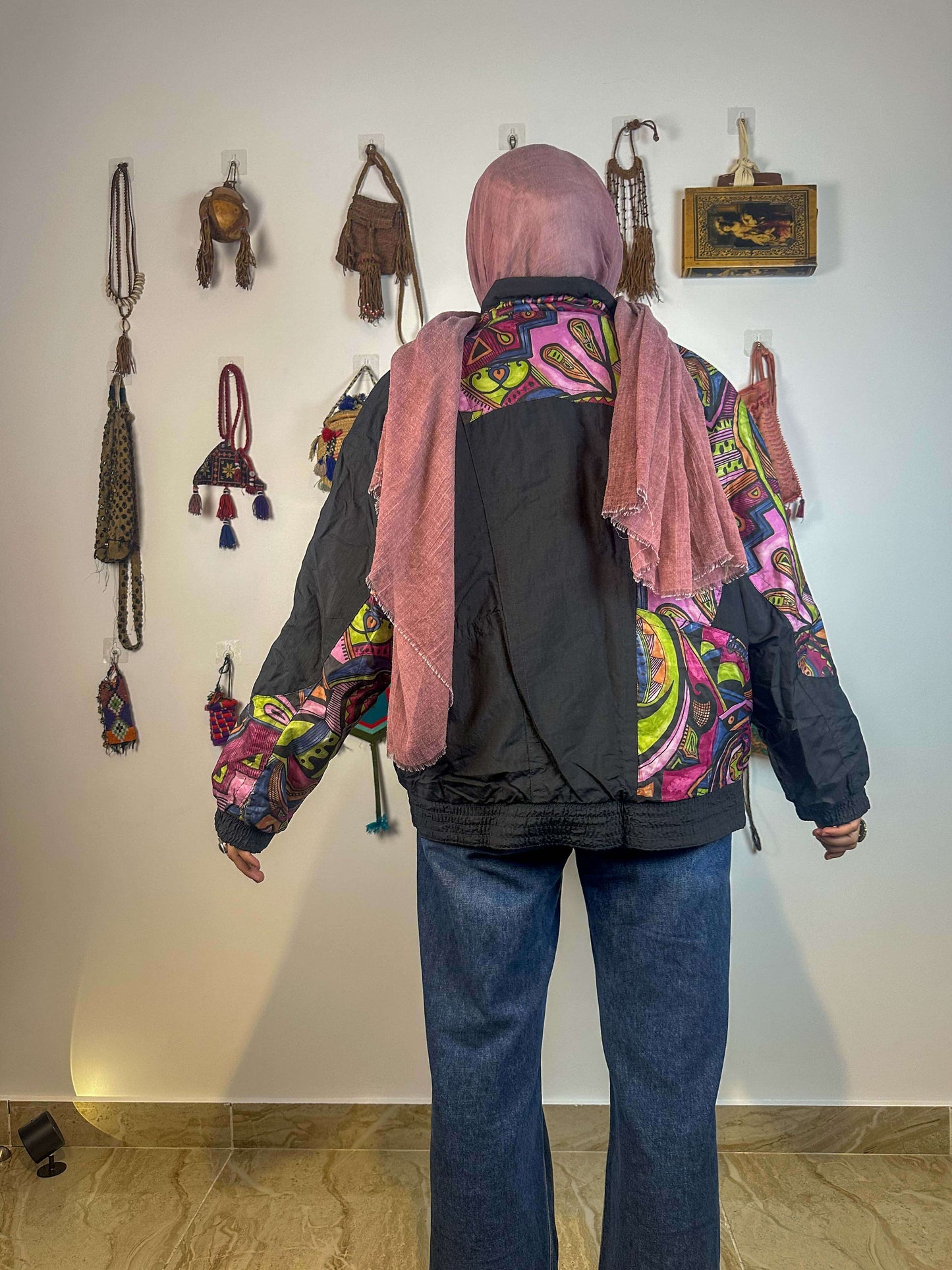 Colorful unisex wind breaker