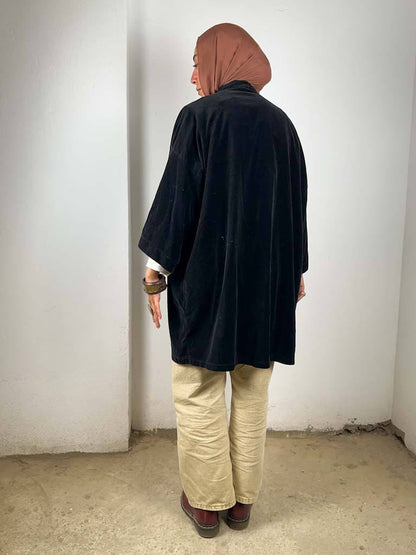 Black Vintage Kimono