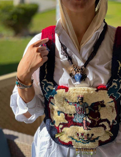 Handmade love story vest