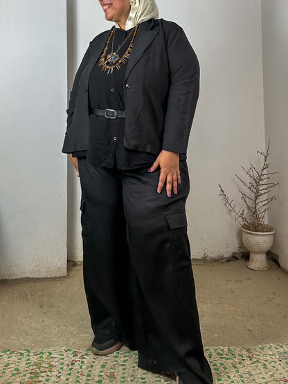 Black Oversized Blazer