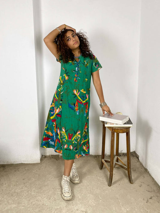 Green Midi Dress