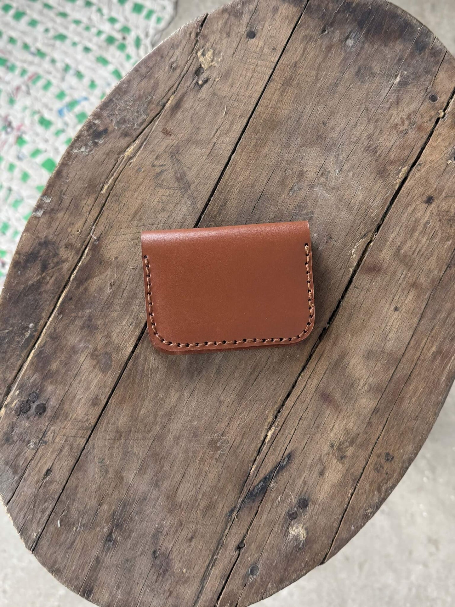 Brown Leather Card Holder
