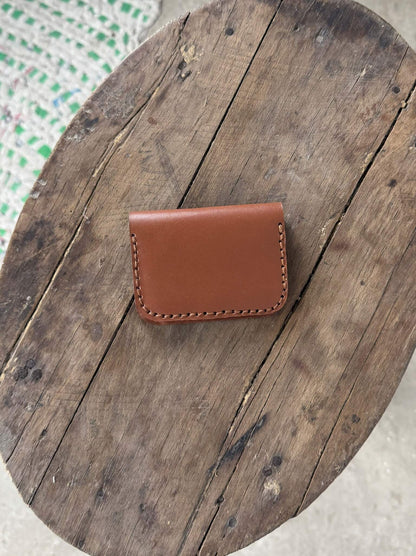 Brown Leather Card Holder