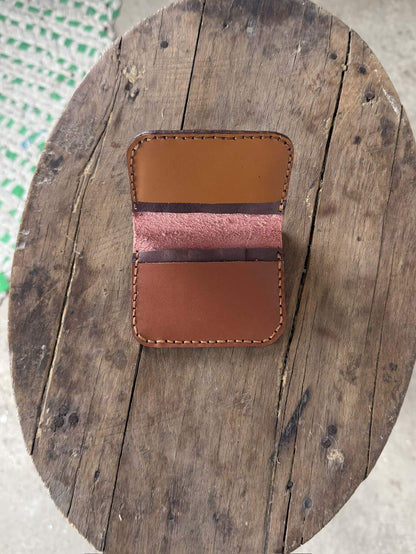 Brown Leather Card Holder